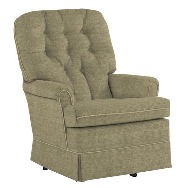 Best Home Furnishings Joplin1 Swivel Fabric Chair 1009 21627 IMAGE 1