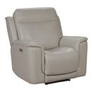 Barcalounger Burbank Power Leather Match Recliner 9PHL-3704-3726-82 IMAGE 2