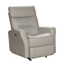 Barcalounger Donavan Power Rocker Leather Match Recliner 6PHL-3719-3726-82 IMAGE 2