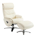 Barcalounger Adler Swivel Leather Match Recliner 15-3723-3618-80 IMAGE 3