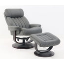 Barcalounger Oakleigh Swivel Leather Match Recliner 15-3709-3449-95 IMAGE 2