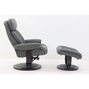 Barcalounger Oakleigh Swivel Leather Match Recliner 15-3709-3449-95 IMAGE 3