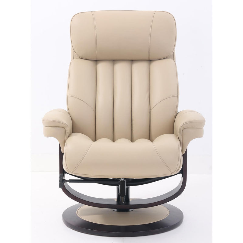Barcalounger Oakleigh Swivel Leather Match Recliner 15-3709-3601-81 IMAGE 5