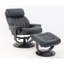 Barcalounger Oakleigh Swivel Leather Match Recliner 15-3709-3601-99 IMAGE 2