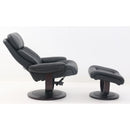 Barcalounger Oakleigh Swivel Leather Match Recliner 15-3709-3601-99 IMAGE 4