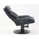 Barcalounger Oakleigh Swivel Leather Match Recliner 15-3709-3601-99 IMAGE 9