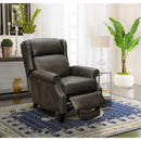 Barcalounger Philadelphia Leather Recliner 7-3682-5625-96 IMAGE 10