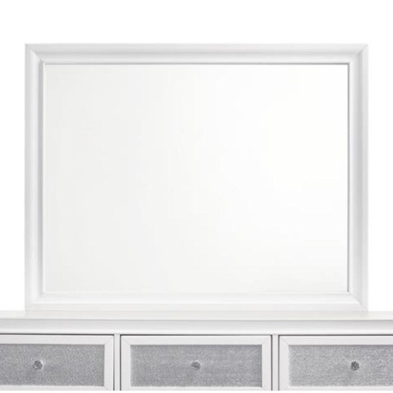 Coaster Furniture Barzini 205894 Dresser Mirror - White IMAGE 1
