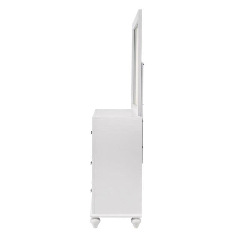 Coaster Furniture Barzini 205894 Dresser Mirror - White IMAGE 3