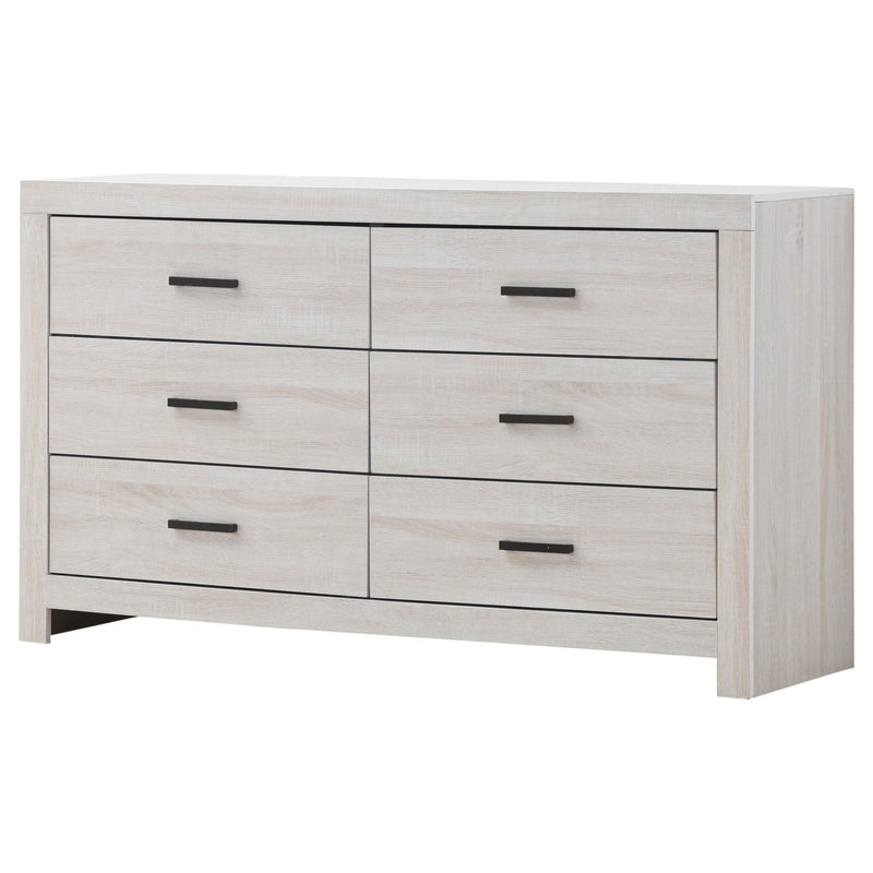 Coaster Furniture Brantford 6-Drawer Dresser 207053 IMAGE 3