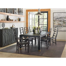 Hooker Furniture 1600-75200A-DKW Curata Rectangle Dining Table with 2-20in Leaves IMAGE 3