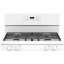 GE 30-inch Freestanding Gas Range with Precise Simmer Burner JGBS61DPWW IMAGE 4