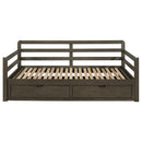  Coaster Furniture Sorrento 305706 2-Drawer Twin XL Daybed with Extension Trundle - Grey IMAGE 3
