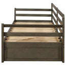  Coaster Furniture Sorrento 305706 2-Drawer Twin XL Daybed with Extension Trundle - Grey IMAGE 5
