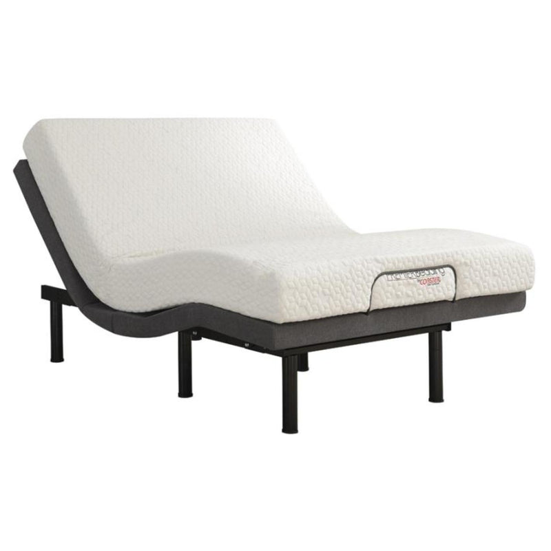  Coaster Furniture Clara 350131TL Twin Extra Long Adjustable Bed Base - Grey and Black IMAGE 11