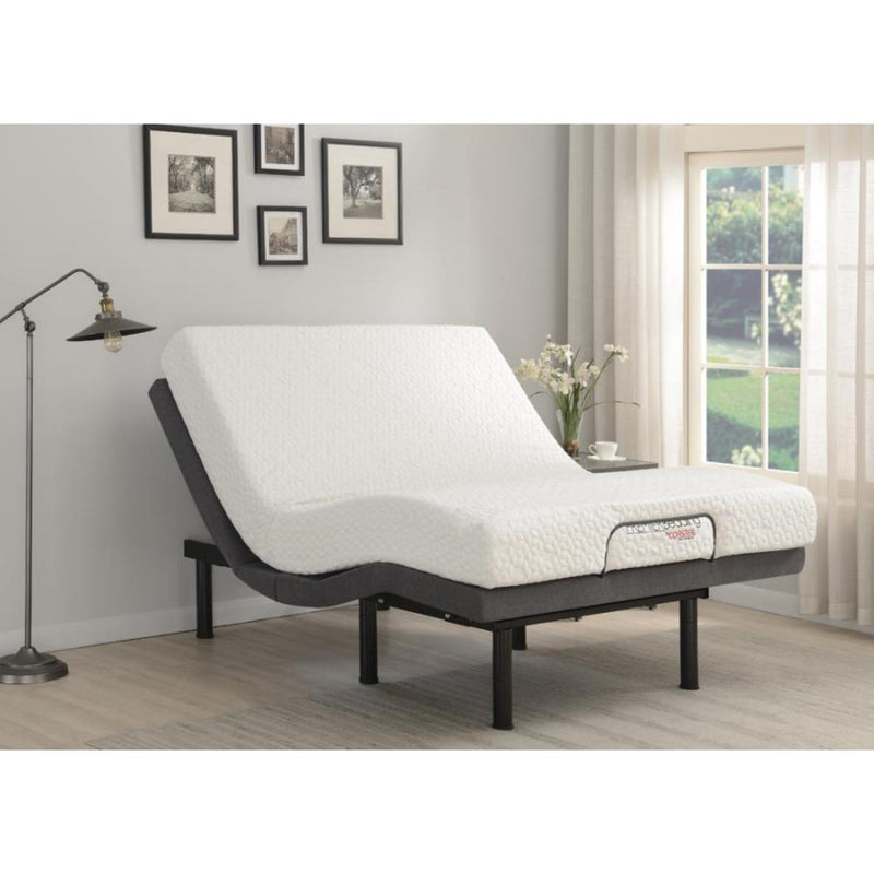  Coaster Furniture Clara 350131TL Twin Extra Long Adjustable Bed Base - Grey and Black IMAGE 12