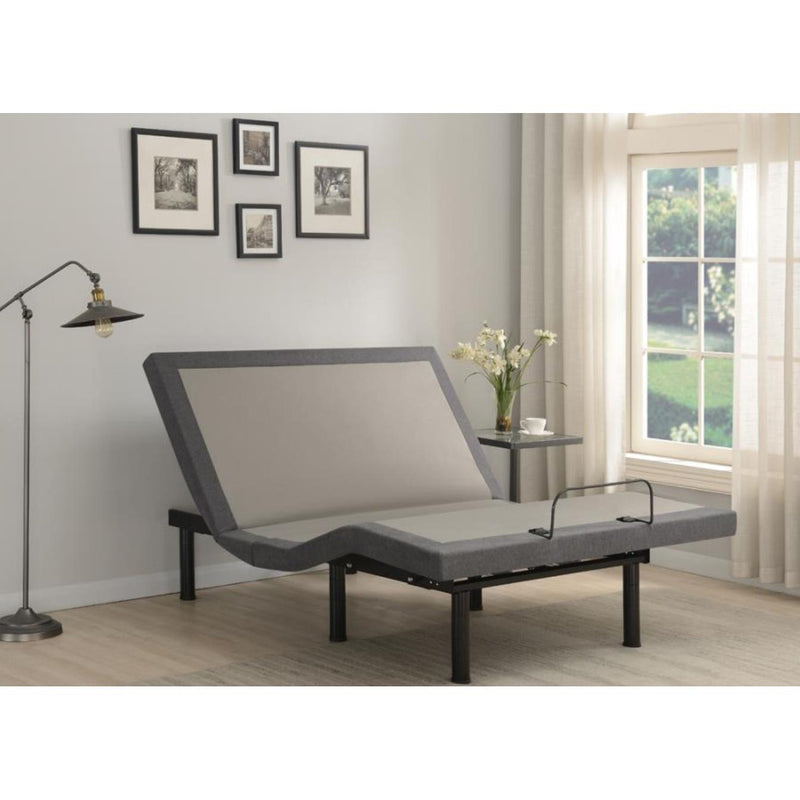  Coaster Furniture Clara 350131TL Twin Extra Long Adjustable Bed Base - Grey and Black IMAGE 13