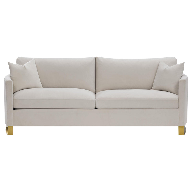 Coaster Furniture Corliss Stationary Fabric Sofa 508821 IMAGE 2