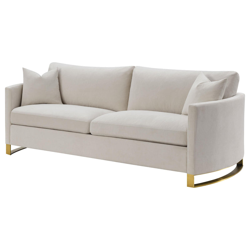 Coaster Furniture Corliss Stationary Fabric Sofa 508821 IMAGE 3
