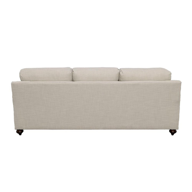  Coaster Furniture Glenn 511091 Upholstered English Arm Sofa - Light Grey and Blue IMAGE 5