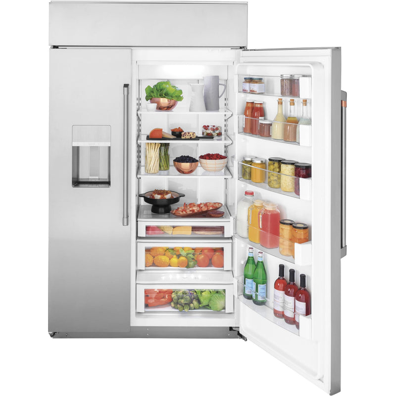 Café 48-inch, 28.7 cu. ft. Side-by-Side Refrigerator with Dispenser CSB48YP2NS1 IMAGE 4