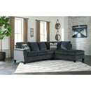 Signature Design by Ashley Abinger 83905S4 2 pc Sleeper Sectional with Chaise IMAGE 3