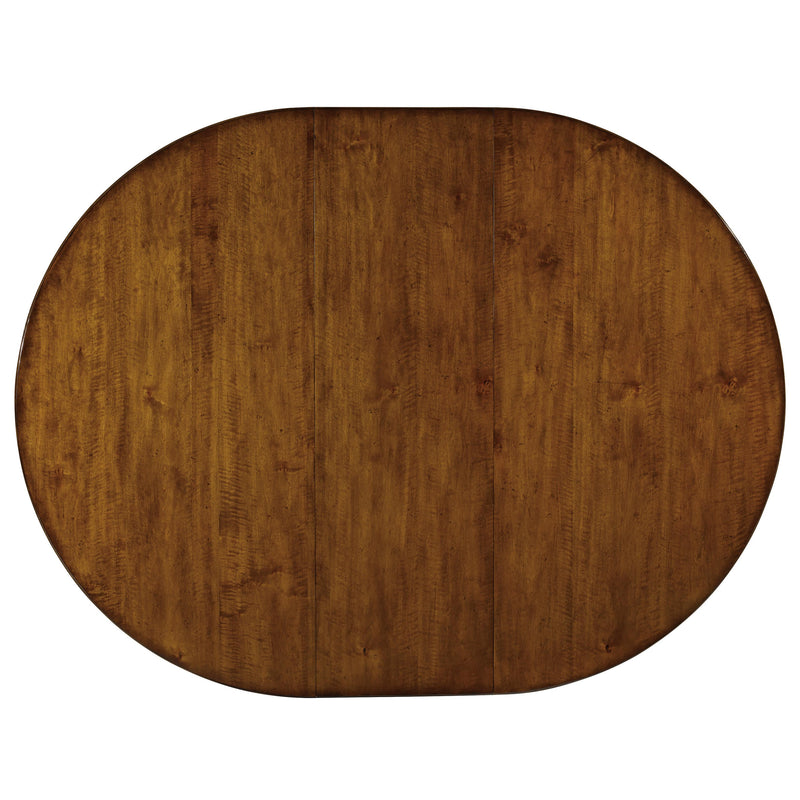 Hooker Furniture 5323-75206 Tynecastle Round Pedestal Dining Table with One 18'' Leaf IMAGE 2