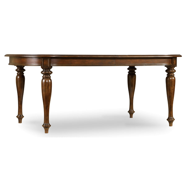 Hooker Furniture 5381-75200 Leesburg Leg Table with Two 18'' Leaves IMAGE 1