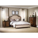 Hooker Furniture 5381-90966 Leesburg King Upholstered Bed with Wood Rails IMAGE 2
