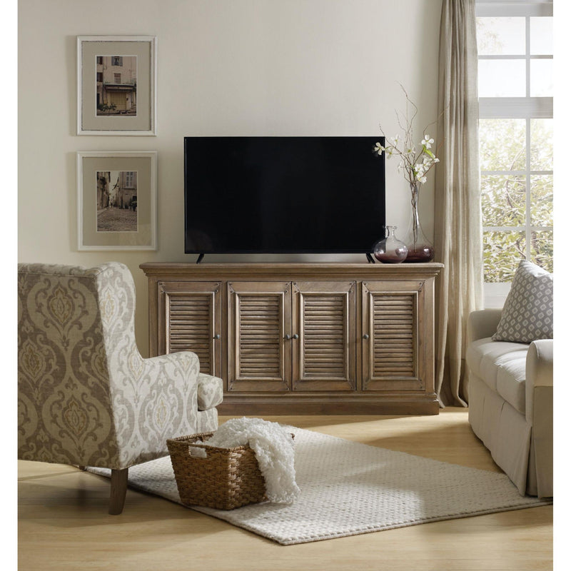 Hooker Furniture 5484-55472-LTWD Entertainment Console 72in IMAGE 2