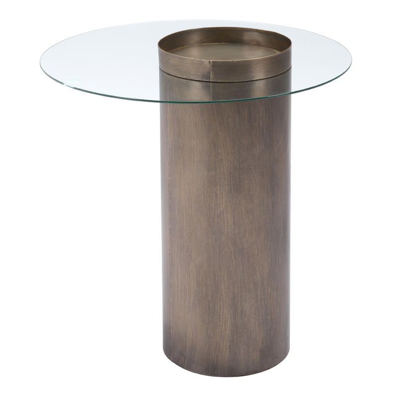 Zuo Emi 101494 End Table - Antique Bronze IMAGE 2