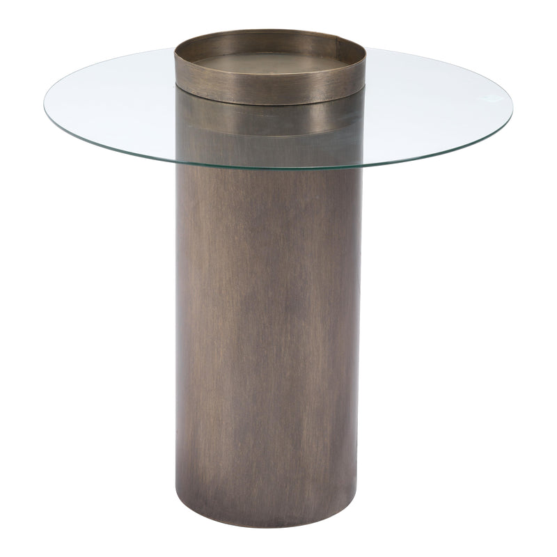 Zuo Emi 101494 End Table - Antique Bronze IMAGE 3