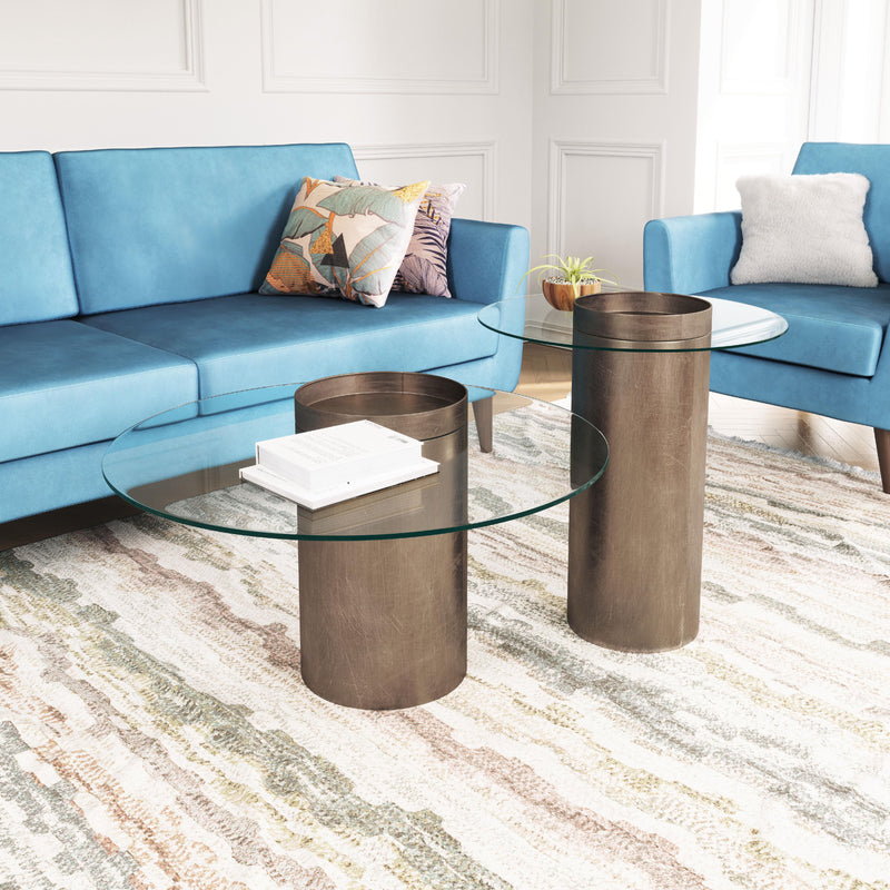 Zuo Emi 101494 End Table - Antique Bronze IMAGE 9