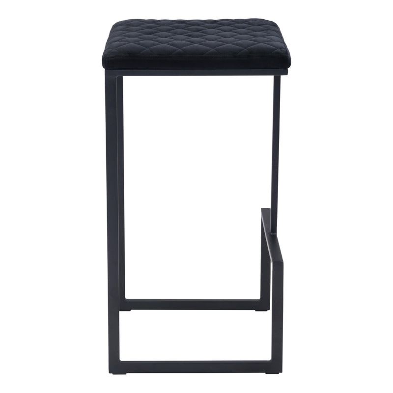 Zuo Element 101457 Barstool - Black IMAGE 2
