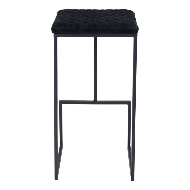 Zuo Element 101457 Barstool - Black IMAGE 4