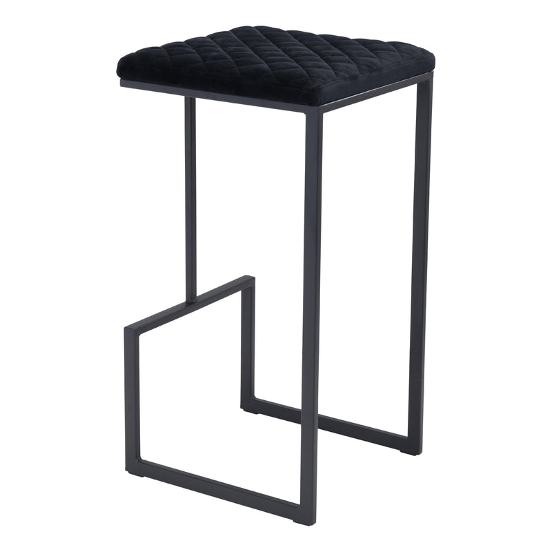 Zuo Element 101457 Barstool - Black IMAGE 5