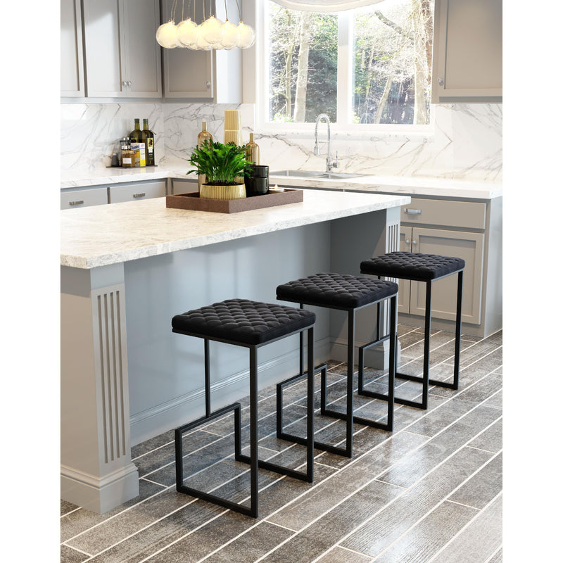 Zuo Element 101457 Barstool - Black IMAGE 9