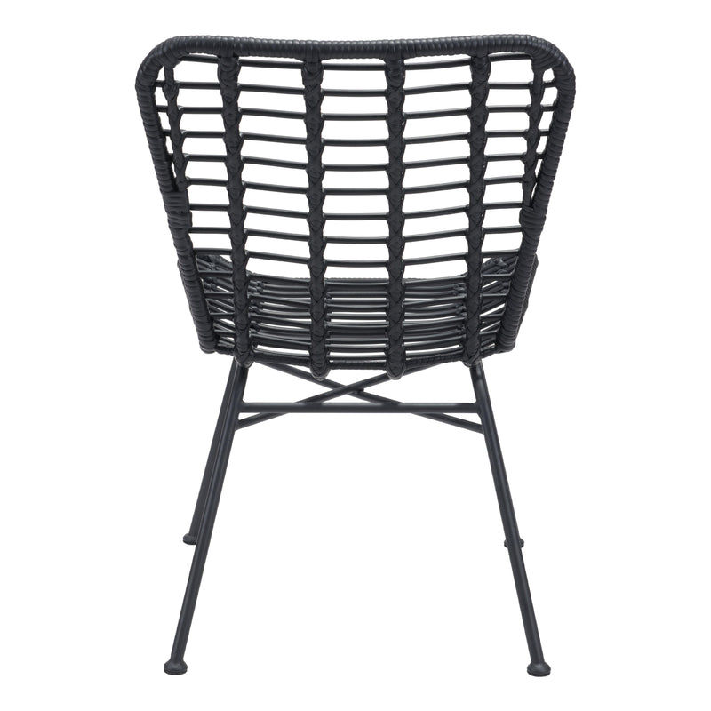 Zuo Lorena 703946 Dining Chair - Black IMAGE 4