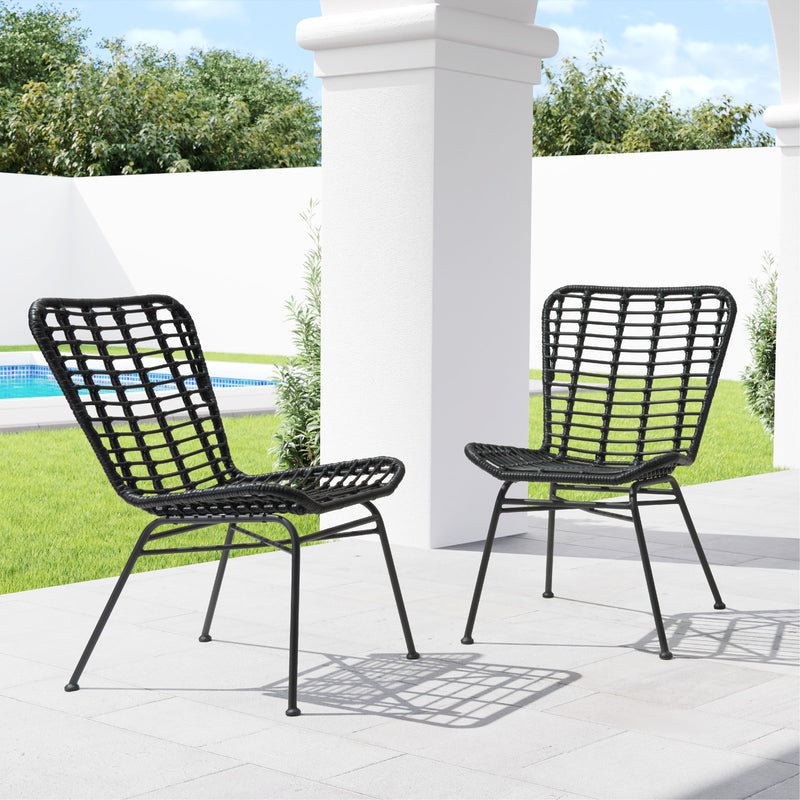 Zuo Lorena 703946 Dining Chair - Black IMAGE 8