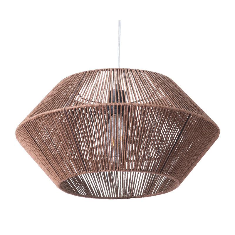 Zuo Kendrick 56092 Ceiling Lamp - Brown IMAGE 2
