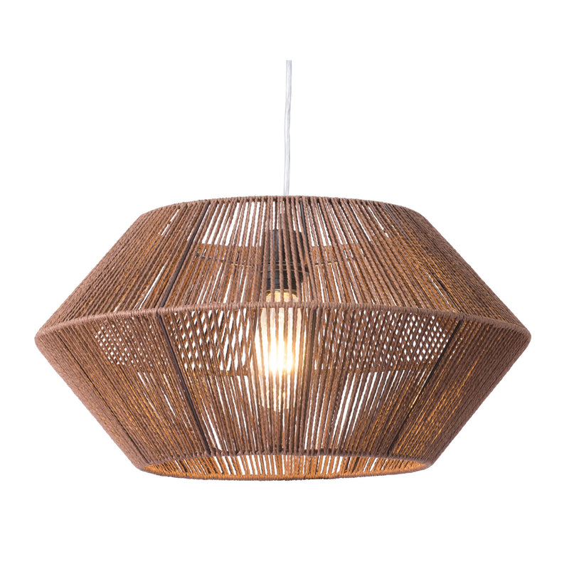 Zuo Kendrick 56092 Ceiling Lamp - Brown IMAGE 3