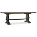 Hooker Furniture 5960-75200-BRN Bandera 86in Table with 2-18in Leaves IMAGE 1