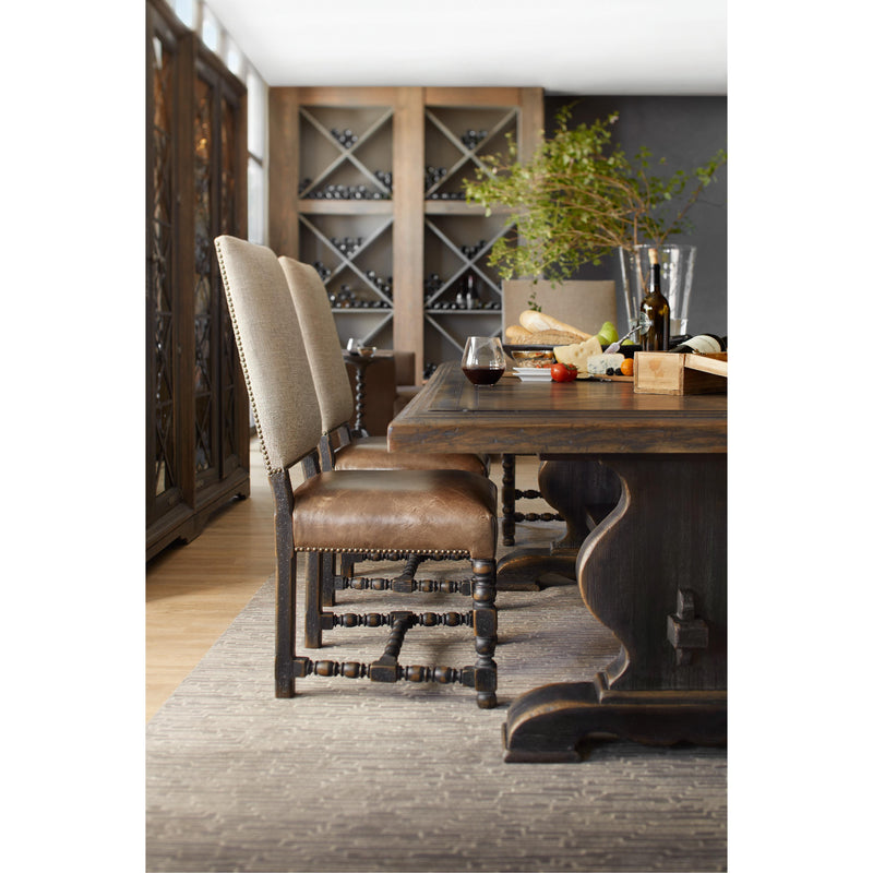 Hooker Furniture 5960-75200-BRN Bandera 86in Table with 2-18in Leaves IMAGE 6