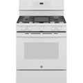 GE 30-inch Freestanding Gas Range with Convection Technology JGB735DPWW IMAGE 1