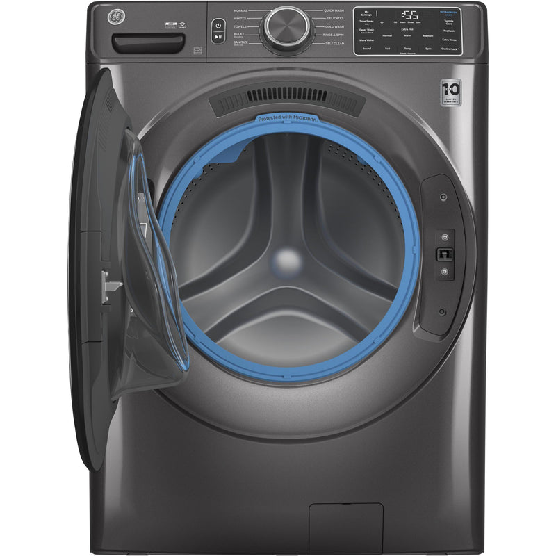 GE 4.8 cu.ft. Loading Washer with WiFi Connect GFW550SMNDG IMAGE 2