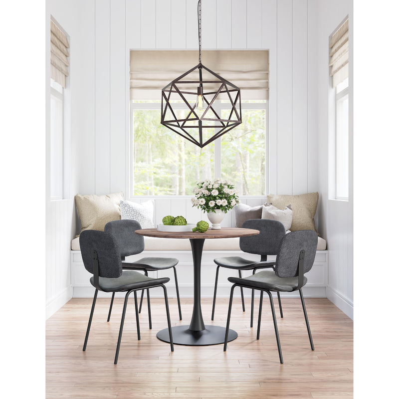 Zuo Worcester 101718 Dining Chair - Grey IMAGE 11