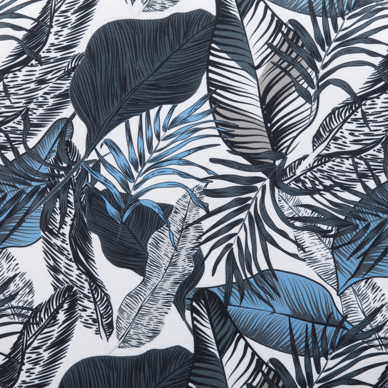 Zuo Clyde 101522 Dining Chair - Leaf Print & Black IMAGE 6