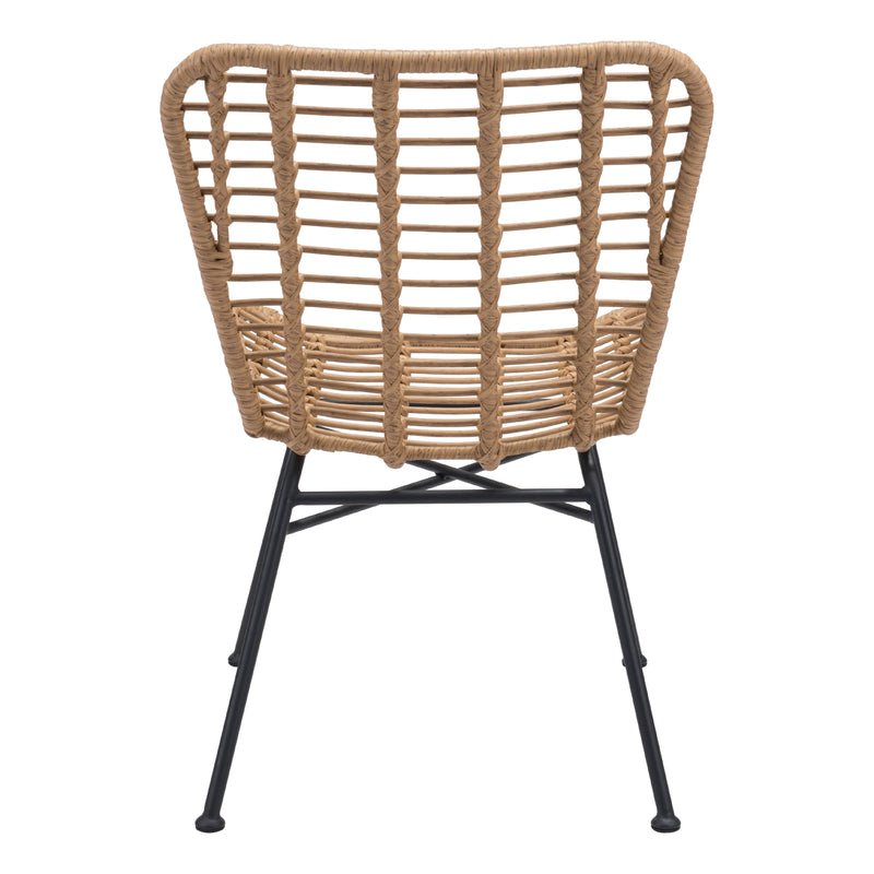 Zuo Lorena 703945 Dining Chair - Natural IMAGE 4