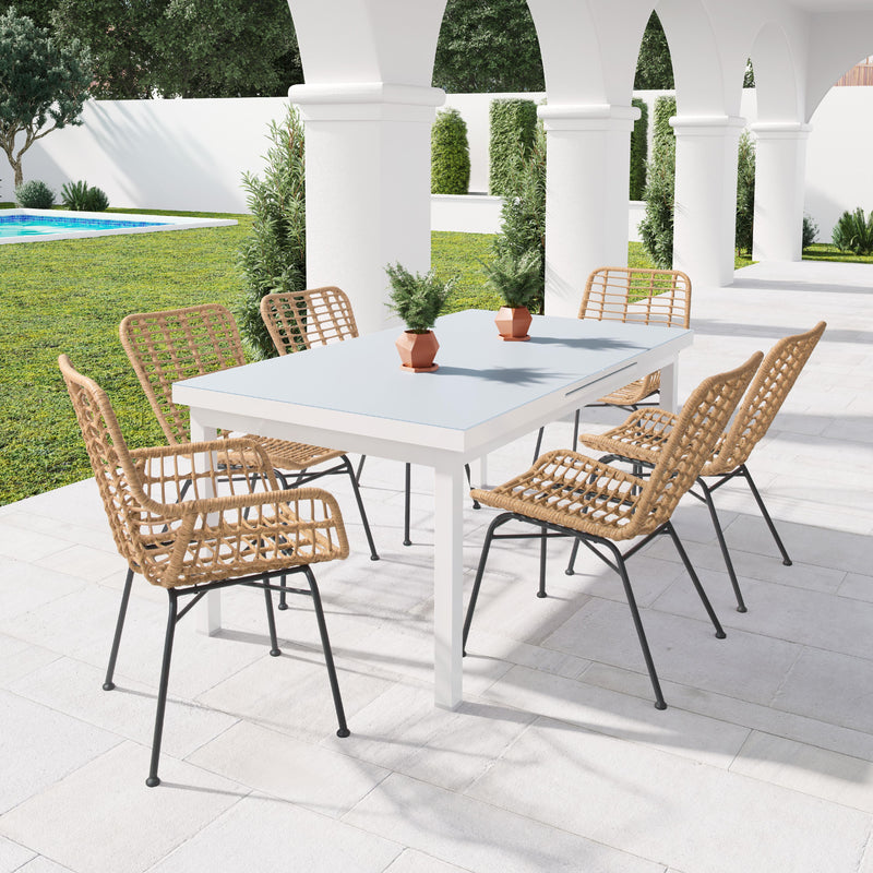 Zuo Lorena 703945 Dining Chair - Natural IMAGE 9