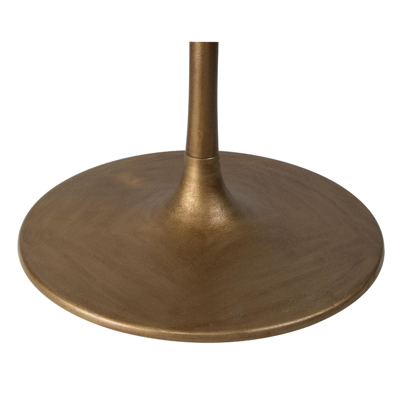 Zuo Ithaca 101845 Dining Table - White & Gold IMAGE 6